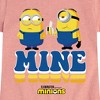 Girls' - Despicable Me Minions - Mine Mine Mine Fitted Short Sleeve Graphic T-Shirt - 2 of 4