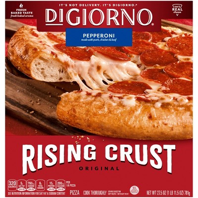 DiGiorno Pepperoni Frozen Pizza with Rising Crust - 27.5oz