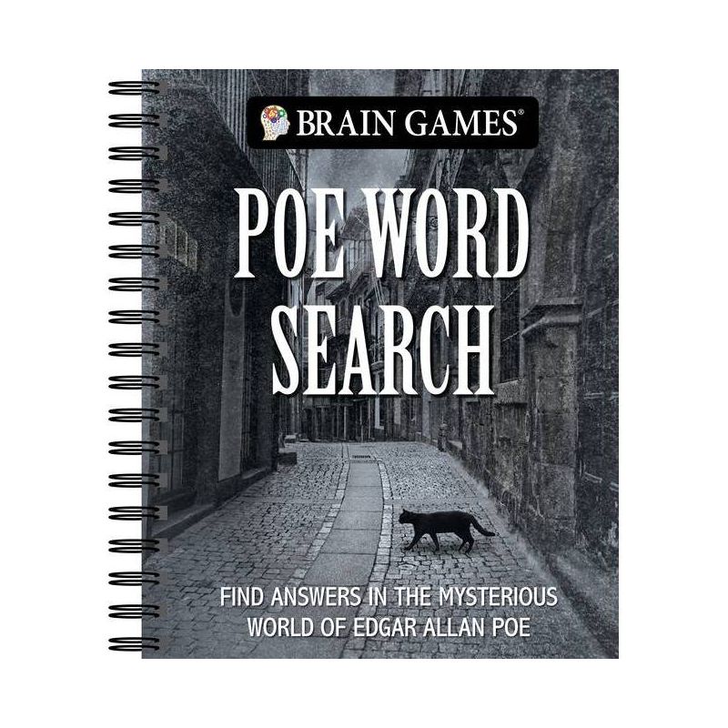 Brain Games - Poe Word Search - by  Publications International Ltd & Brain Games (Spiral Bound), 1 of 2