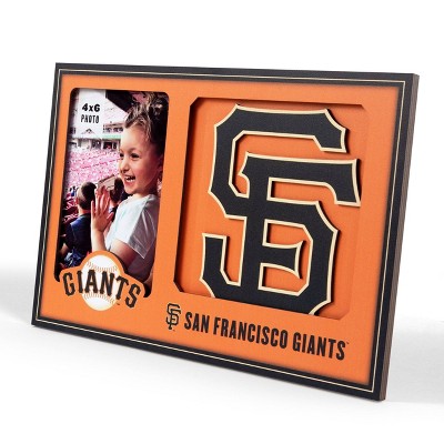 MLB San Francisco Giants 4"x6" 3D Logo Series Picture Frame