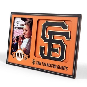 MLB San Francisco Giants 4"x6" 3D Logo Series Picture Frame - 1 of 4