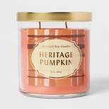 15.1oz Lidded Glass Jar Heritage Pumpkin Candle - Opalhouse™