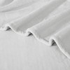 5th Avenue Lux 50"x70" Ultra Plush Throw Gray - 3 of 4