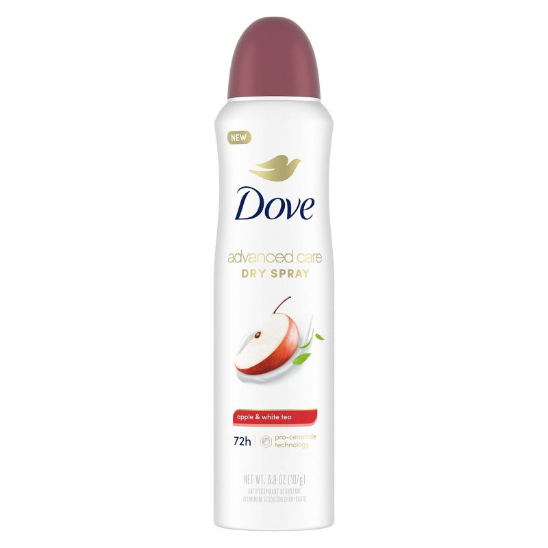Dove Beauty Advanced Care Apple &#38; White Tea 48-Hour Women&#39;s Antiperspirant &#38; Deodorant Dry Spray - 3.8oz, 3 of 13