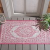 Courtyard CY8751 UV & Stain Resistant Non-Shedding Power Loomed Indoor/Outdoor Rugs - Safavieh - 2 of 4