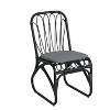 NicBex Polyeseter PE Wicker Patio Dining Chairs Set of 2,Rattan Outdoor Chairs with Washable Cushion,Kitchen Chairs for Dining Room,Patio - 4 of 4