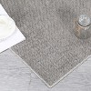 Washable Area Rugs, Modern Woven Office Floor Carpet Contemporary Rug, Living Room Rug, Soft Surface, Durable Edge, Non-Slip Backing - 4 of 4