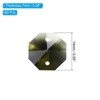 Unique Bargains Crystal Pendants Octagon Beads for DIY Lamp Arts Crafts Decoration 60 Pcs - 2 of 4
