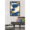 Trends International NHL St. Louis Blues - Maximalist Logo 23 Framed Wall Poster Prints - 2 of 4