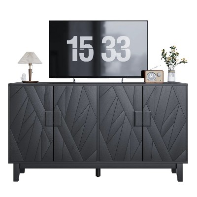 30.5 In. Modern Style Buffet Cabinet, Storage Side Cabinet Buffet Cabinet, Medieval Modern Multifunctional Decorative Cabinet