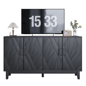 30.5 In. Modern Style Buffet Cabinet, Storage Side Cabinet Buffet Cabinet, Medieval Modern Multifunctional Decorative Cabinet - 1 of 4