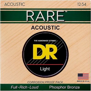 DR Strings RPM-12 Light RARE Phosphor Bronze Acoustic Guitar Strings - 1 of 3