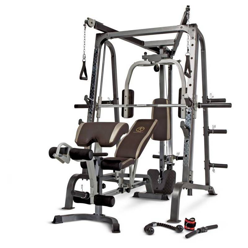 Marcy Smith Cage Workout Machine System, 1 of 28