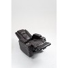 TiramisuBest Vibration Massage Chair Recliner with Heat, Oversized Swivel Rocker Chair, Single Sofa, Teddy Fabric Manual Recliner Cha - 2 of 4