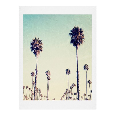 Bree Madden  California Palm Trees Art Print