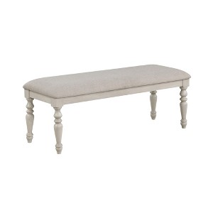 New Classic Furniture Jennifer Bench, Beige - 1 of 4