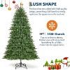 TackView Prelit Artificial Christmas Tree with Lights, Foldable Stand, On/Off Foot Pedal, Holiday Decor for Home, Party, Office - 4 of 4