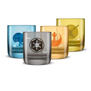Star Wars Geo Short Glass, 10oz set of 4 - 1 of 4