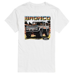 Men's - Ford - Ford Bronco Desert Illustration Short Sleeve Graphic T-Shirt - 1 of 4