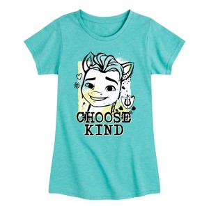 Girls' - My Little Pony - Hitch Choose Kind Fitted Short Sleeve Graphic T-Shirt - 1 of 4