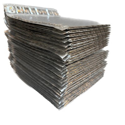 BlueProton Silver Metalized Poly Bubble Mailers, 6" x 6.5" (25-Pack)