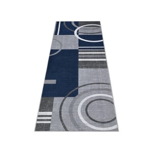 COZONY Abstract Modern Geometric Washable Non Slip Runner Rug - 1 of 4