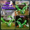 2 Pack Halloween Inflatable Octopus Tentacles Outdoor Decorations, Blow Up Hanging Decoration Striking Window Decor for Halloween Party - 3 of 4