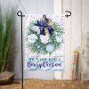 Seashall Wreath Moire Garden Flag - 2 of 2
