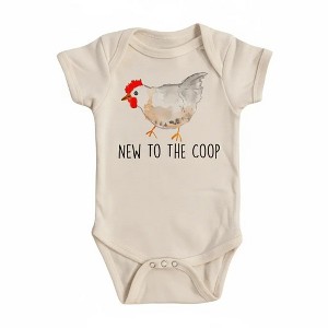 Chicken Coop Newborn Baby Onesie® Bodysuit GS1 - 1 of 4