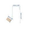 Unique Bargains Cabinet Door Hooks 4 Pcs - 2 of 4