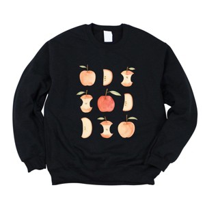 Simply Sage Market Watercolor Apple Chart shirt design Sweatshirt - 1 of 4