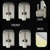 Evideco French Home Goods Adjustable Cafe Curtain Rods for Lightweight Voile Curtains - Easy Installation - 4 of 4
