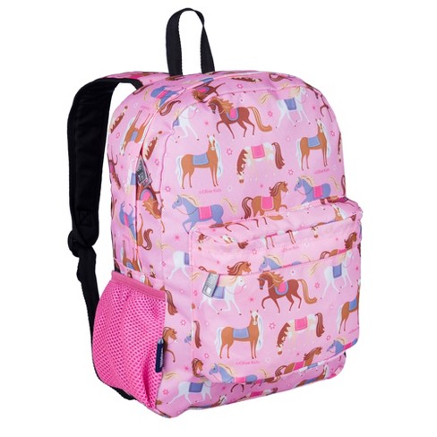 Wildkin Kids 16 Inch Backpack Bundle with Bento Box (Horses)
