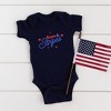 The Juniper Shop Western Stars And Stripes Baby Bodysuit - 2 of 2