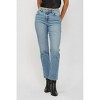 Women's Medium Clean Classic Stretch Straight Jean - HIDDEN - 2 of 4