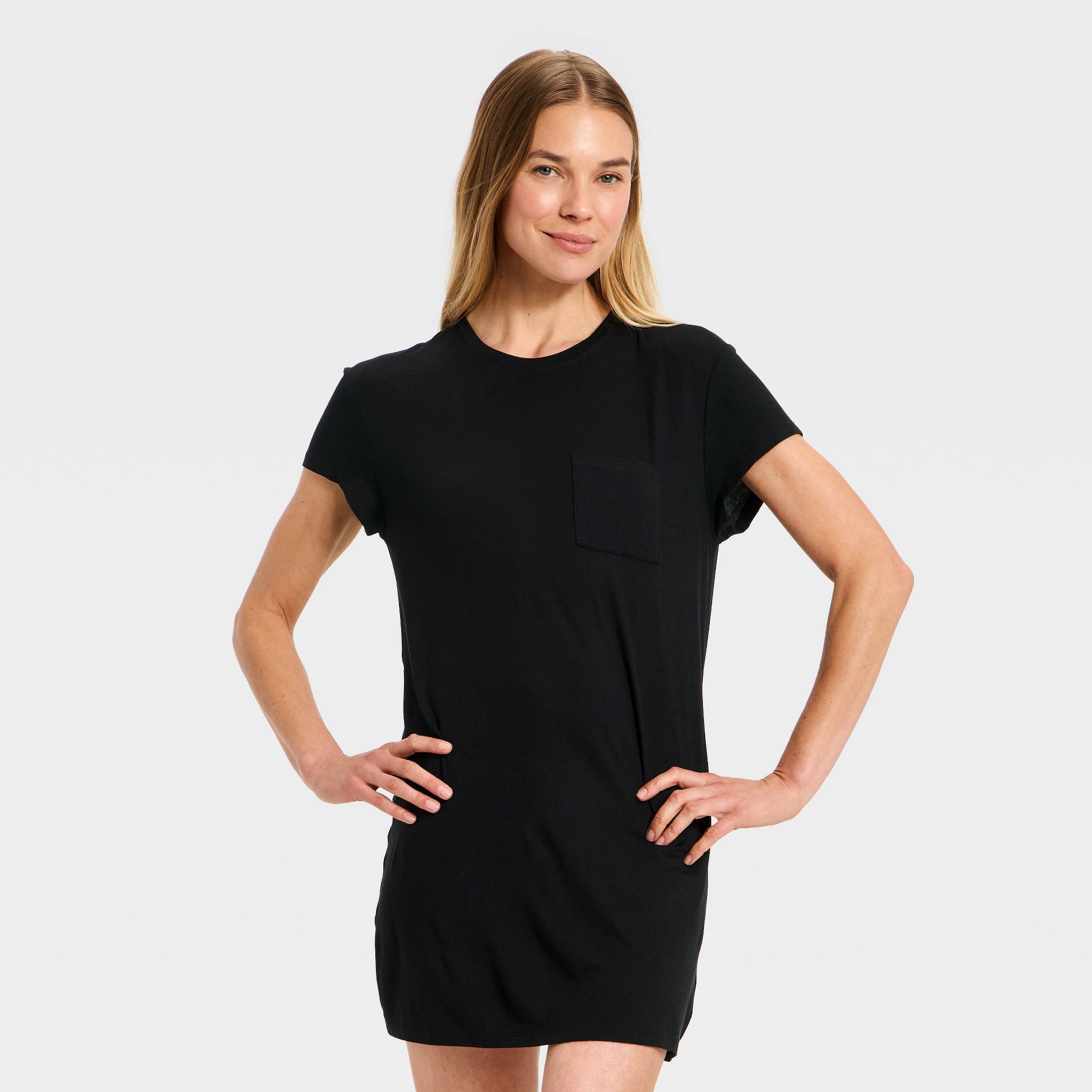 Women's Jersey Pajama T-Shirt Dress - Auden™