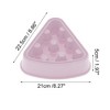 Unique Bargains Pizza Shaped Dog Bowls 1 Pc - 2 of 4
