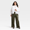 Women's Sequin Pants - A New Day™ Green - 3 of 3