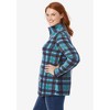 Woman Within Microfleece Quarter-Zip Pullover - 4 of 4