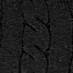 black fair isle stripe