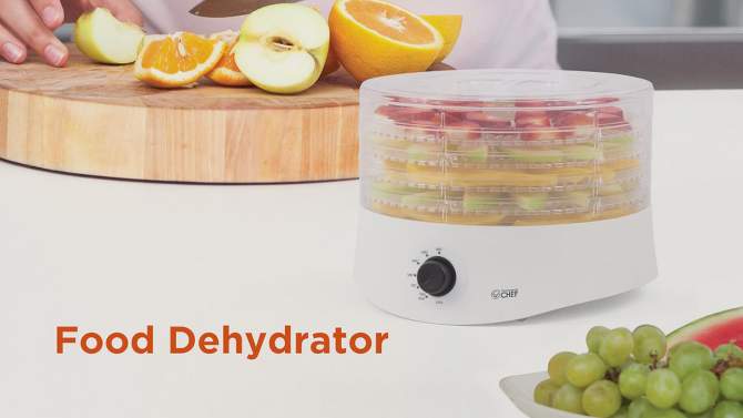 COMMERCIAL CHEF Food Dehydrator, 2 of 9, play video