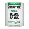 Woodstock Organic Black Beans - Case of 6/110 oz - 2 of 3