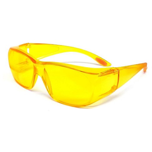 Calabria 8533 Fitover Sunglasses In Yellow Tint Great For Night Driving Target