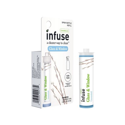 Casabella Infuse Glass Cleaner Refill Concentrate - Fragrance Free - 0.33oz