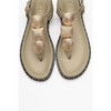 Giulia - Green Leather Flat Sandal (Women) | Forever & Always Shoes - 2 of 4