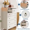 Bedroom 3/5 Drawer Dresser for Bedroom, Chest of Drawers, Closet Dresser Storage Cabinet Organizer - 4 of 4