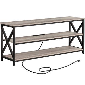 Yaheetech 55 Inch Industrial TV Stand 3-Layer TV Shelf
