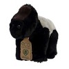 Aurora Small Silverback Gorilla Eco Nation Eco-Friendly Stuffed Animal Black 7.5" - 2 of 4