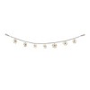 Melrose Fabric Snowflake Garland (Set of 2) - 2 of 3