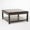 GDFStudio Shirley Contemporary Faux Leather Coffee Table with Birch Wood Frame - 4 of 4